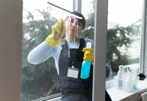 Nettoyage de vitres intérieures et extérieures à Saint-Pierre-du-Val